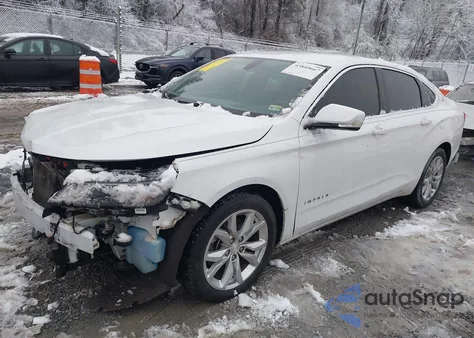 2018 Chevrolet Impala 1Lt из США, поврежденный, VIN 2G1105S33J9101400